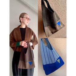 ミナペルホネン がま口 バンブーバッグ 着物バッグ 浴衣バッグ