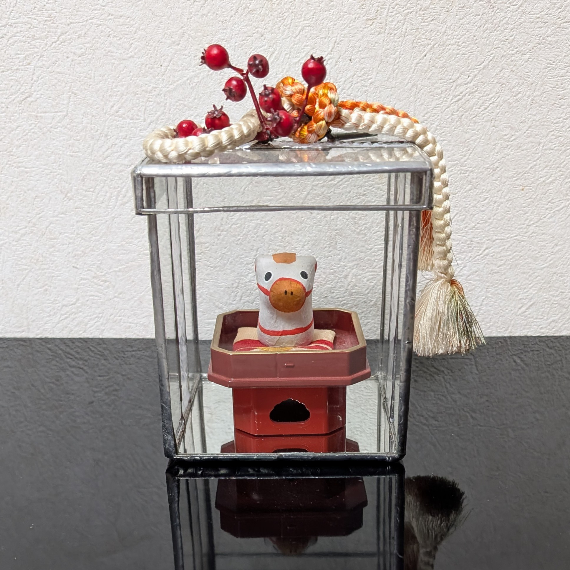 人形ケース（お正月バージョン）