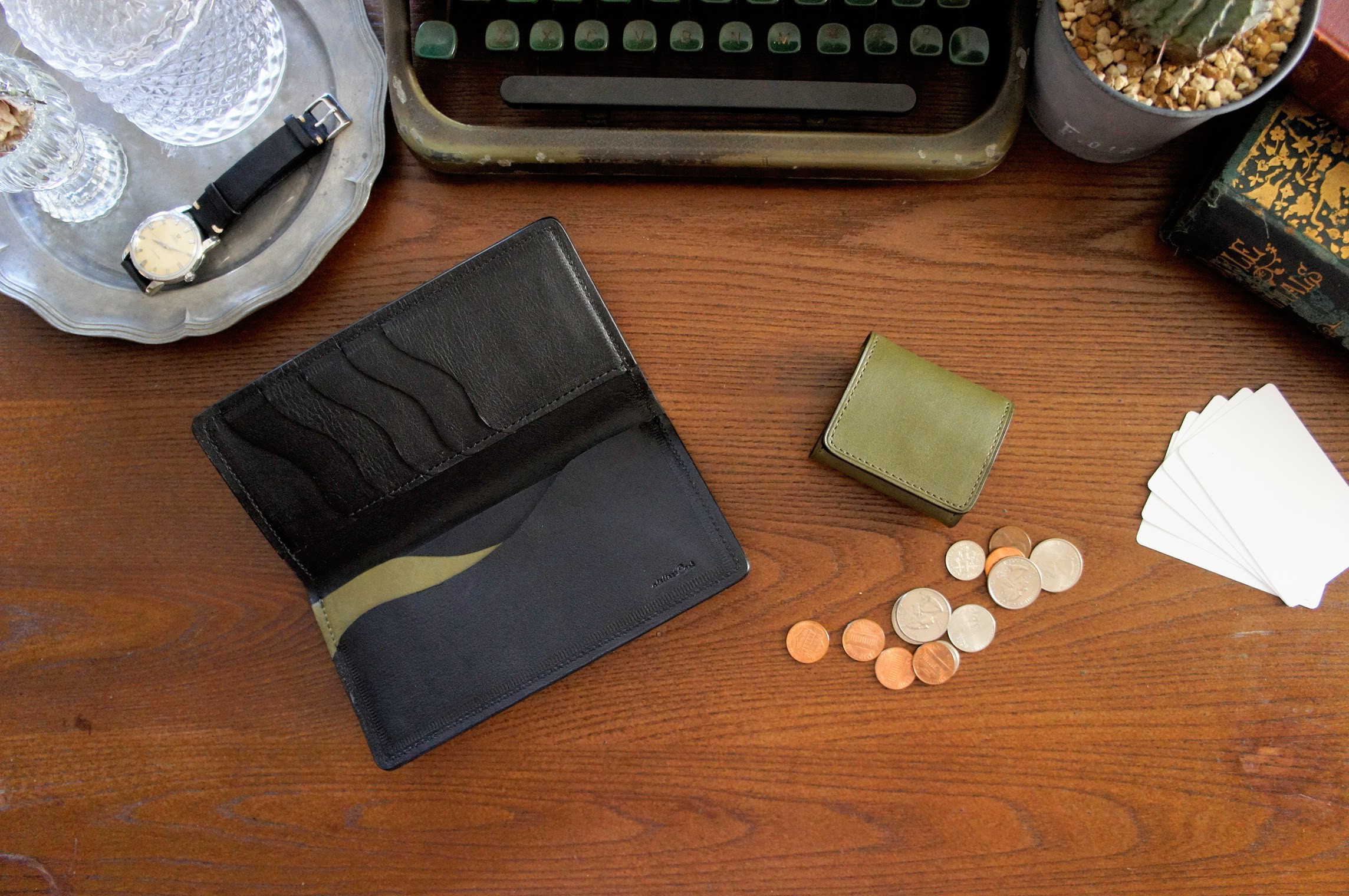 【スリム長財布とボックス型コインケースのペアセット】長財布◆スリムタイプ◆ボックス型コインケース◆小銭入れ◆ペアセット