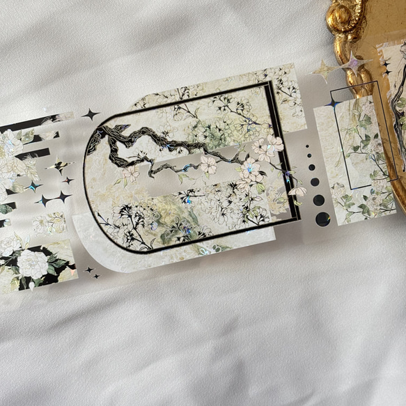 1718マスキングテープ コラージュ 素材 コレクション 海外 マステ