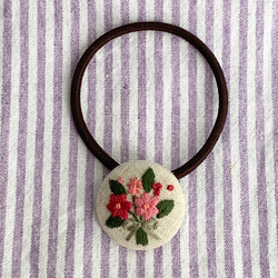 刺繍ブローチ/ヘアゴム 勿忘草のブーケ ブローチ funi 通販 11576732