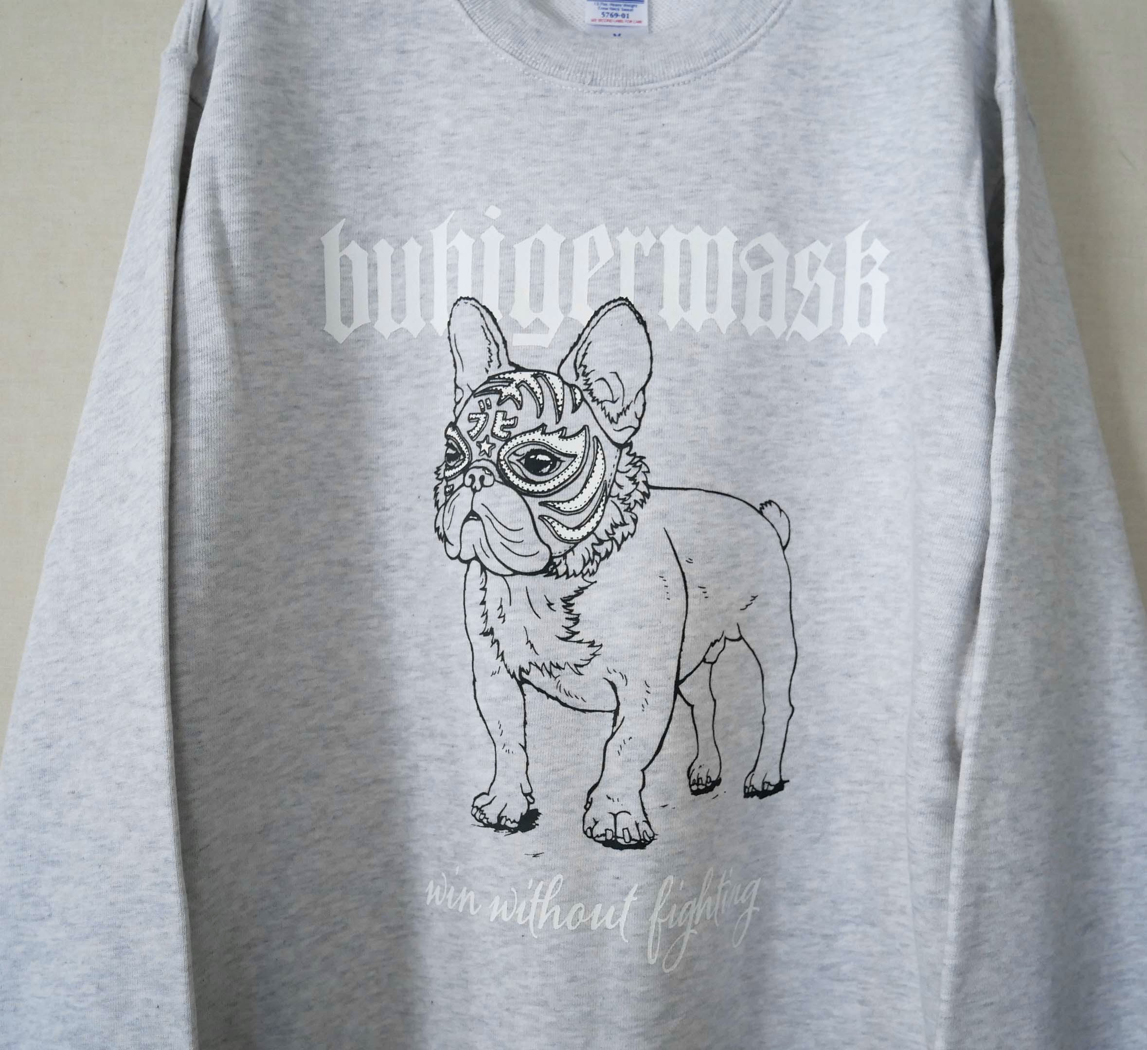 ブヒガーマスク　第3期　スエット【ユニセックス】フレンチブルドッグ