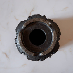 5号流紋黒鉢335　塊根植物　多肉植物　アガベ　盆栽　植木鉢　作家鉢　沖縄 7枚目の画像