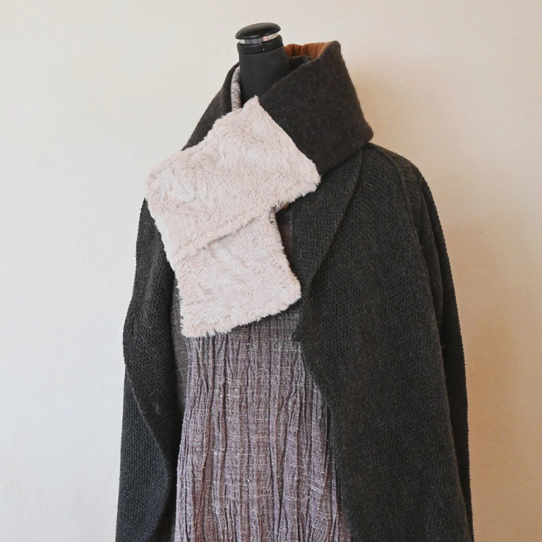 手編み×リバーシブルマフラー　item.5