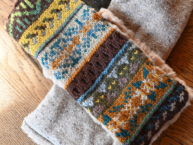 手編み×リバーシブルマフラー　item.5