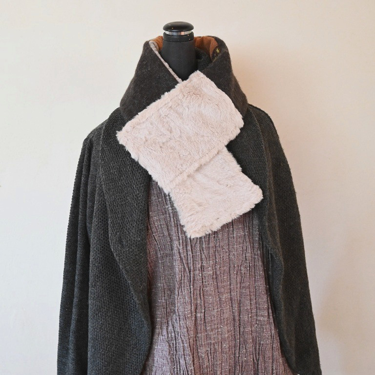 手編み×リバーシブルマフラー　item.5