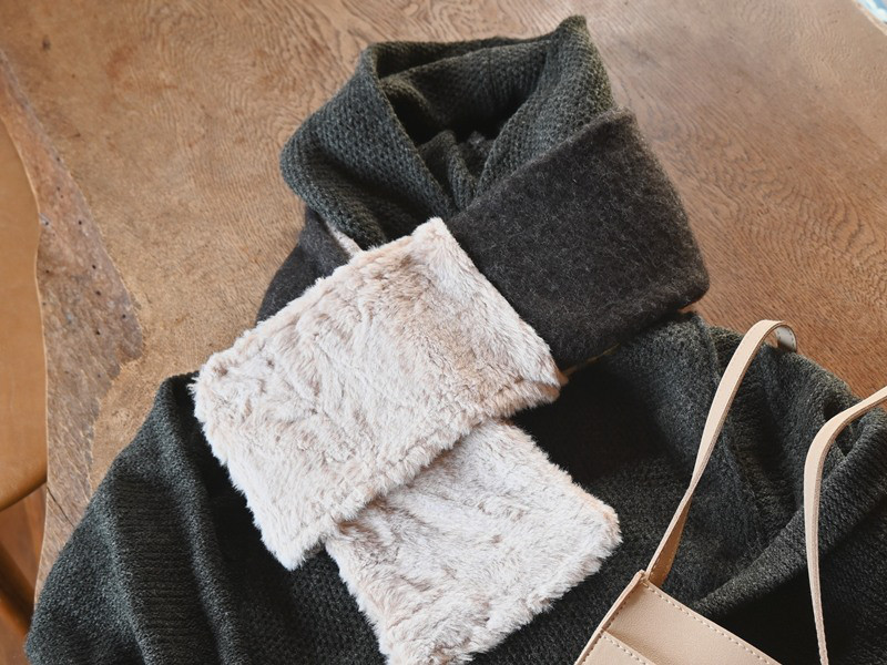 手編み×リバーシブルマフラー　item.5