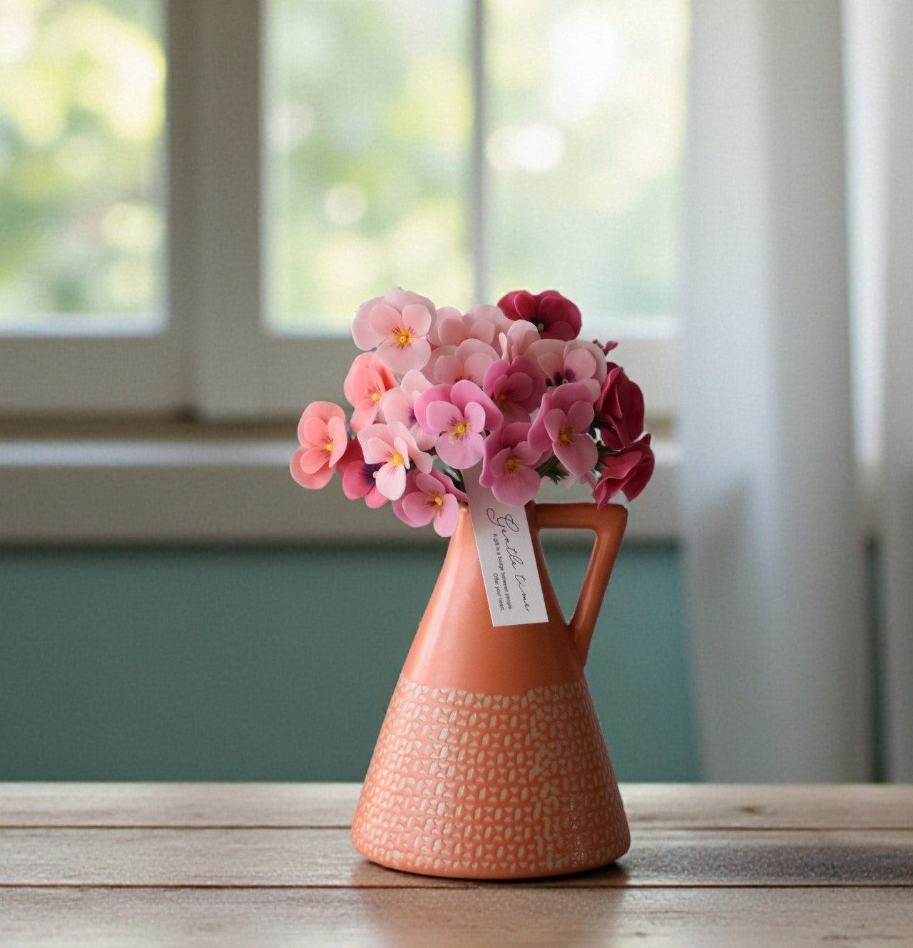 ◆粘土のお花◆ビオラ　・・・B1346