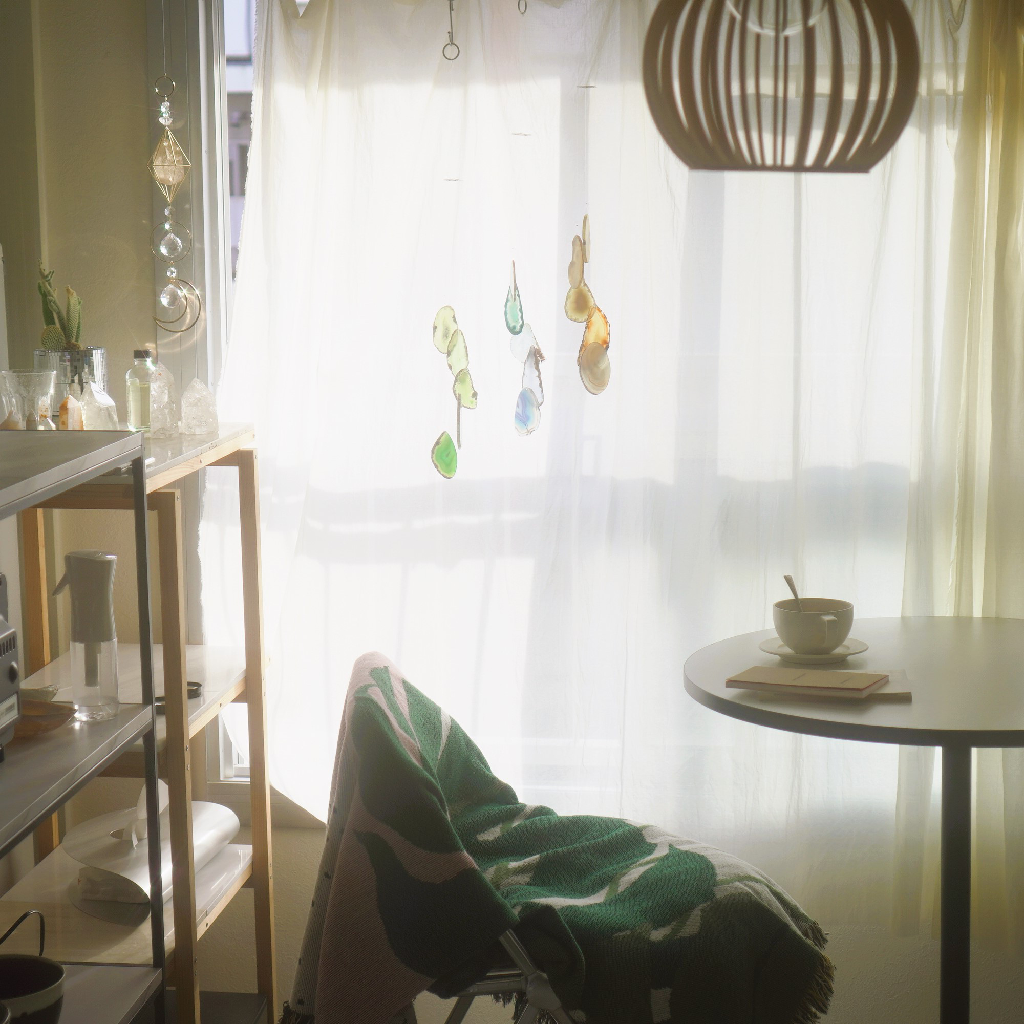 アゲートヒーリングチャイム - Mercury / メノウ 瑪瑙 ウィンドチャイム 天然石風鈴