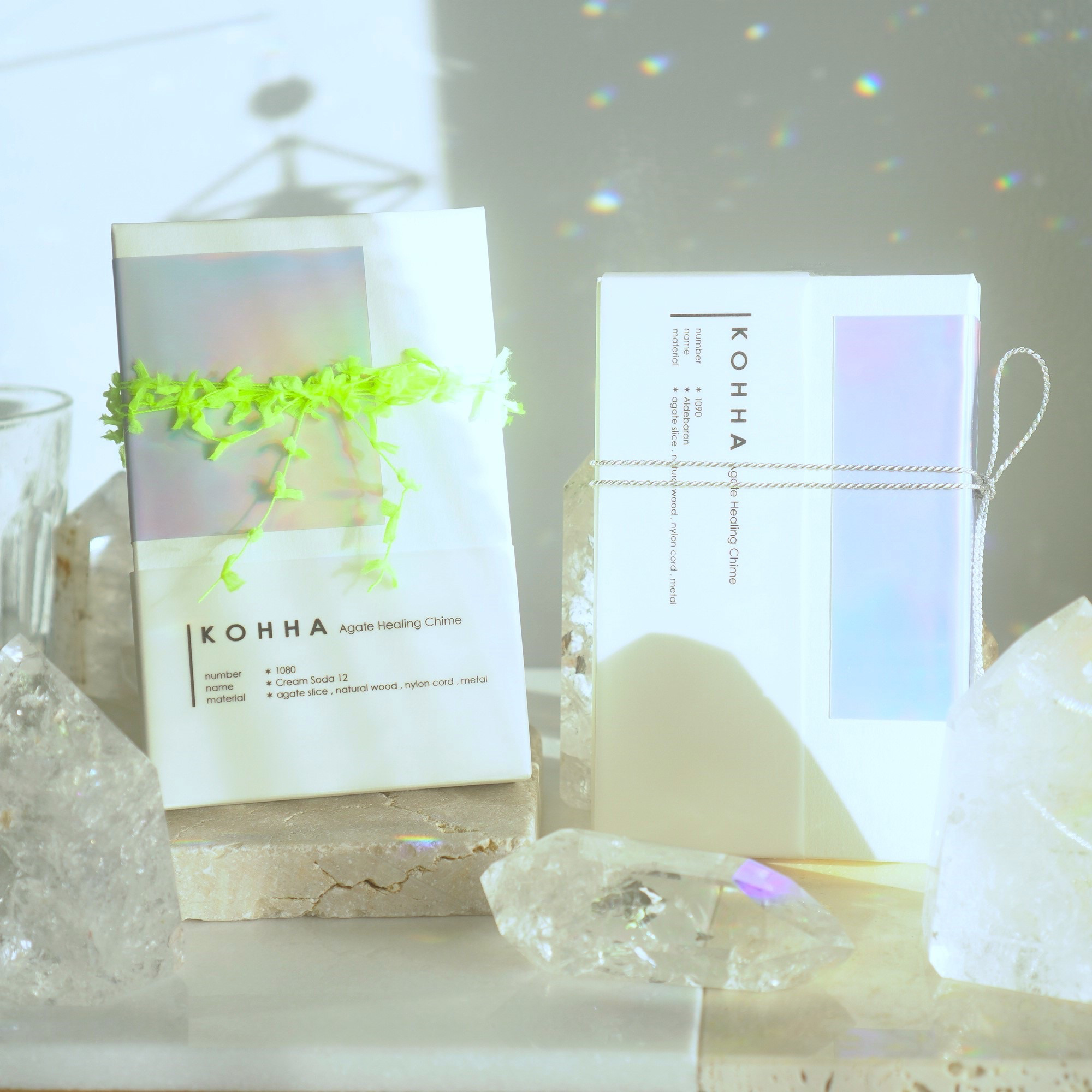 アゲートヒーリングチャイム - Mercury / メノウ 瑪瑙 ウィンドチャイム 天然石風鈴