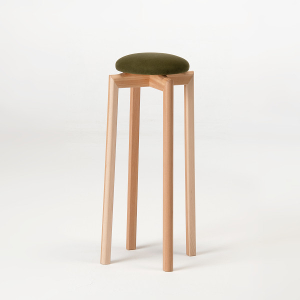 マッシュルームスツール【ダークグリーン】かわいい便利なスツール 使う場所を選ばない