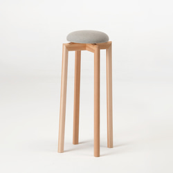 匠工芸 マッシュルームスツール ハイチェア 高さ60cm M イエロー 国産家具 匠工芸 マッシュルームスツール ハイチェア 高さ60cm M イエロー 国産