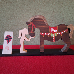 2026年干支 「午」 [木工アート] その他インテリア雑貨 makochin 通販