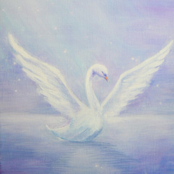 油絵 油彩 油彩画 絵 絵画 【青い月】F4号 絵画 HR 通販 19285734