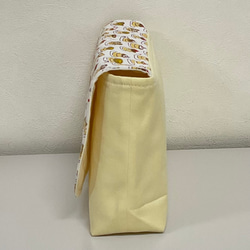 大きめのお弁当袋、お弁当入れ、お弁当袋 ボタンタイプ　　#2273-1 2枚目の画像