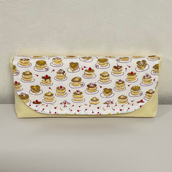 カトラリーケース入れ、箸袋、箸入れ、マジックテープタイプ　#2273-2 1枚目の画像