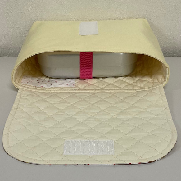 お弁当ポーチとコップ袋2点セット　　#2273-4 5枚目の画像