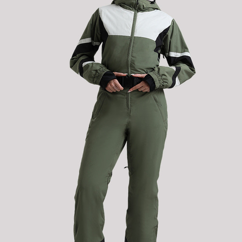 25-26秋冬限定 スノーボードウェア 防水 スリム オールインワン