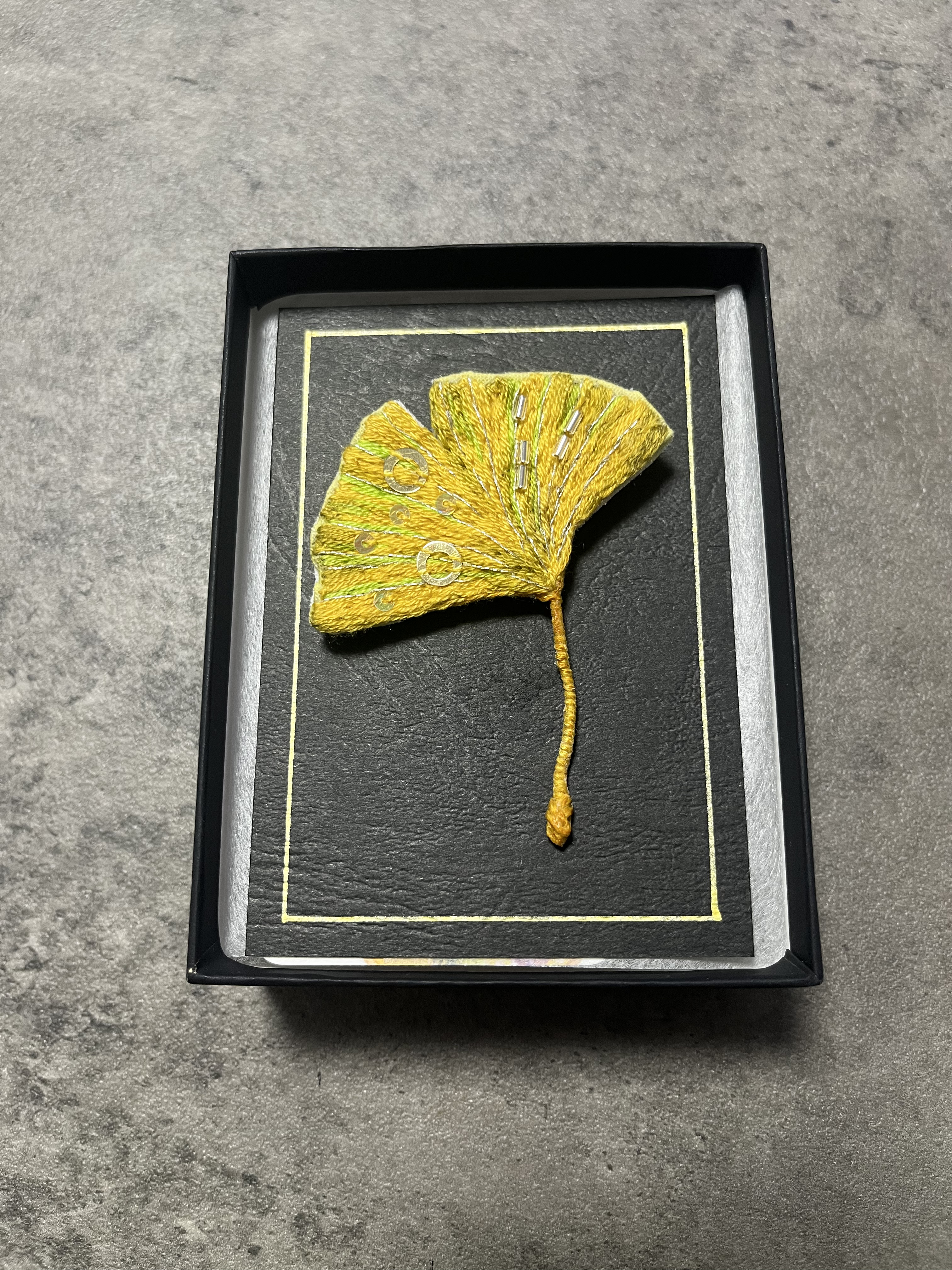 【ブローチ】紅葉ブローチ