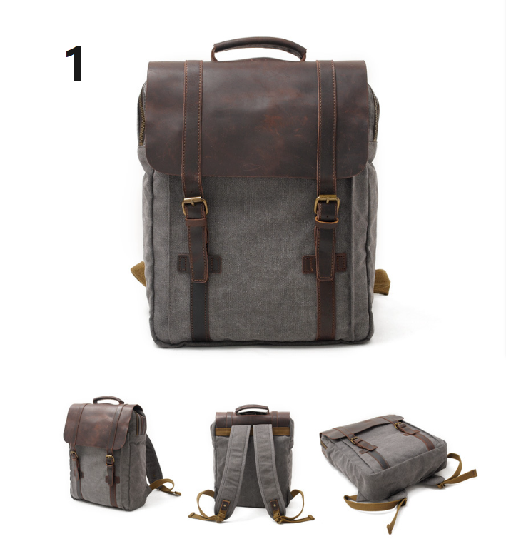旅行バッグ レザーX 帆布・キャンバスリュックバッグ 肩掛けバッグ 男女兼用 カジュアル 通勤 通学
