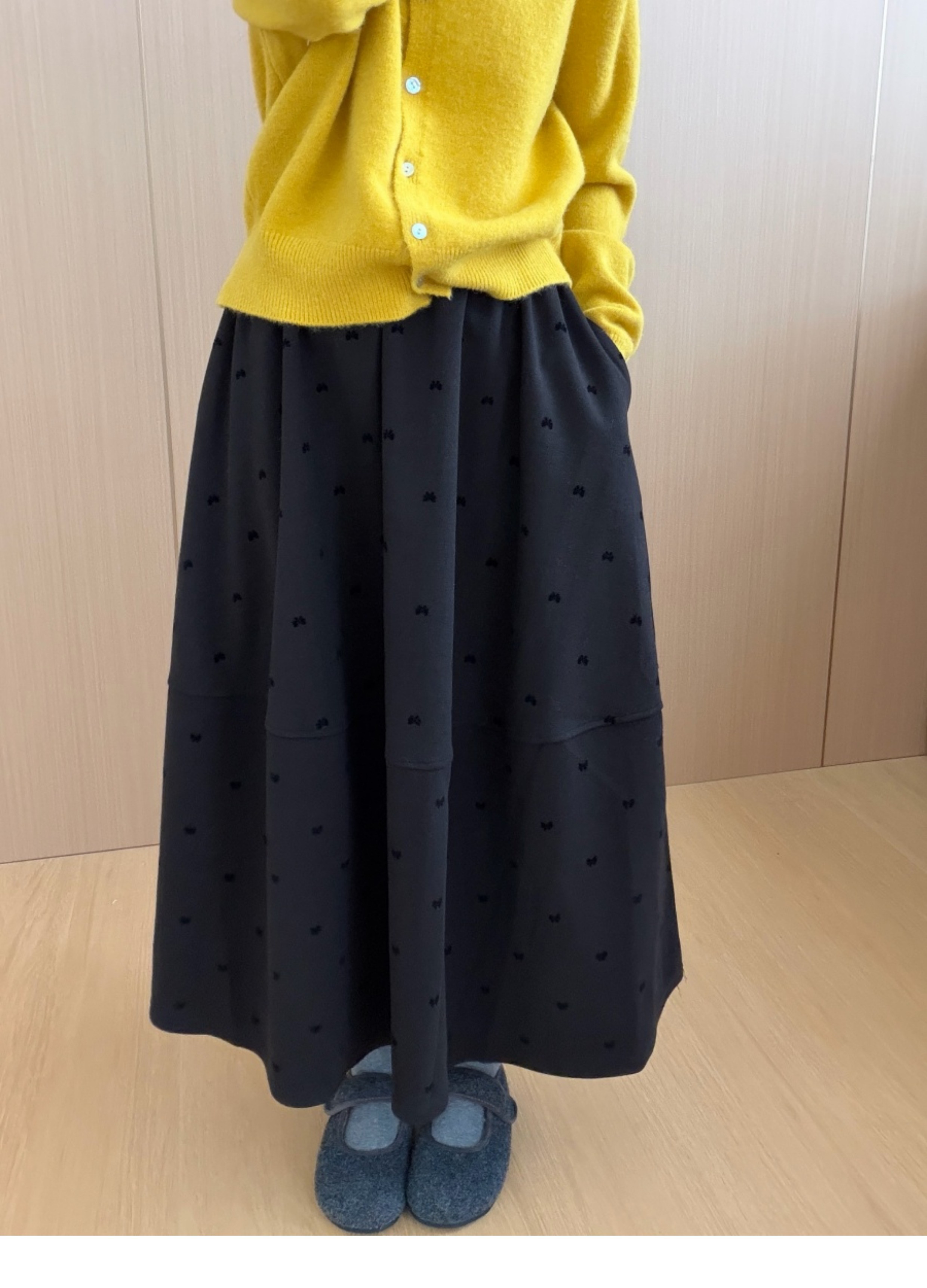 レディース シンプル ゆったりスカート