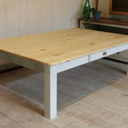 シャビーな1ドロワーカントリーデスク イスセット 机・デスク putto