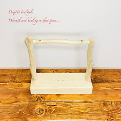 流木インテリア  小～大型インコが止まれる天然流木の小鳥の止まり木 スタンドタイプ インコ オウム 鳥 自然木 N16 6枚目の画像