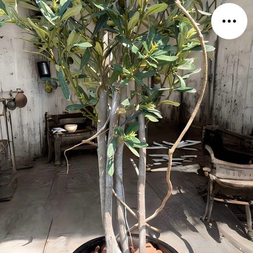 光触媒 人工観葉植物 ウォールグリーン フェイクグリーン オリーブtja