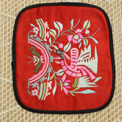 苗族刺繍／平繍／手仕事／手刺繍／民族衣装／民藝布／アジアン