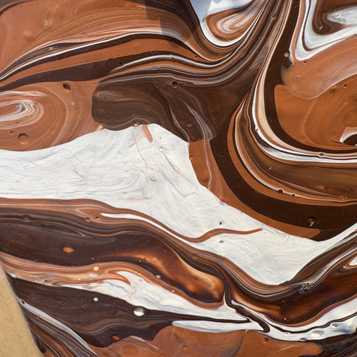 チョコ チョコレート テクスチャーアート 海 絵画 絵画 Yutaka 通販