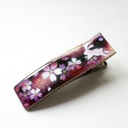 名入れ無料 ZIPPO 炎月と桜 ジッポ ライター 箱付き 銀箔 その他雑貨