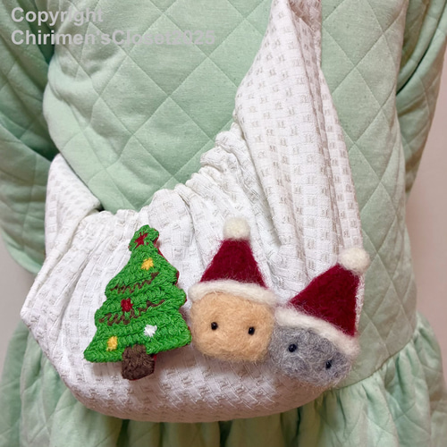 モフリン専用抱っこ紐☆MOFLING HUG（モフリング ハグ）クリスマス限定