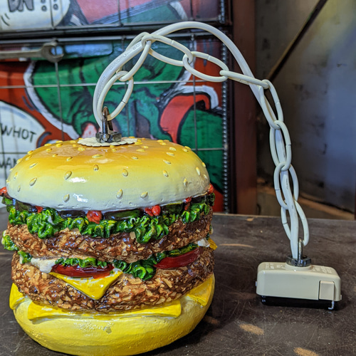 アメリカンダイナー ハンバーガー ペンダントランプ ② バーガー 電飾 