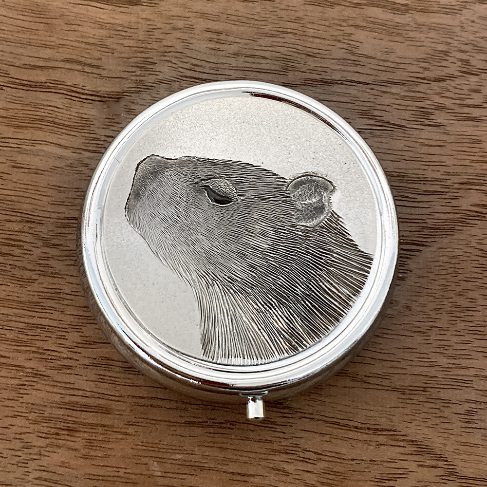 うっとりカピバラ　小物入れ