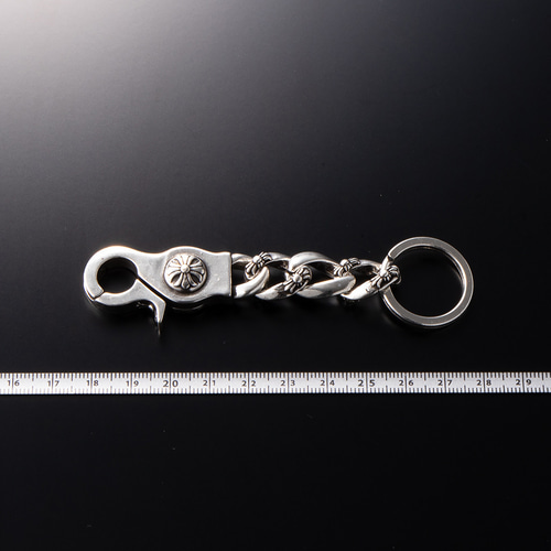 新品 シルバー925 キーリング キーホルダー キーチェーン 匿名配送 25