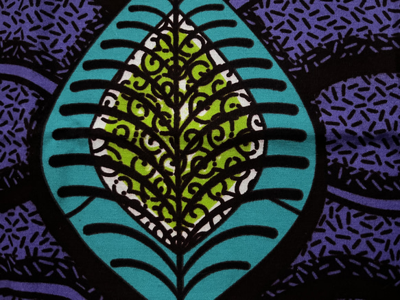 アフリカ プリント生地　コットン 4枚目の画像