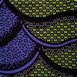 アフリカ プリント生地　コットン 5枚目の画像