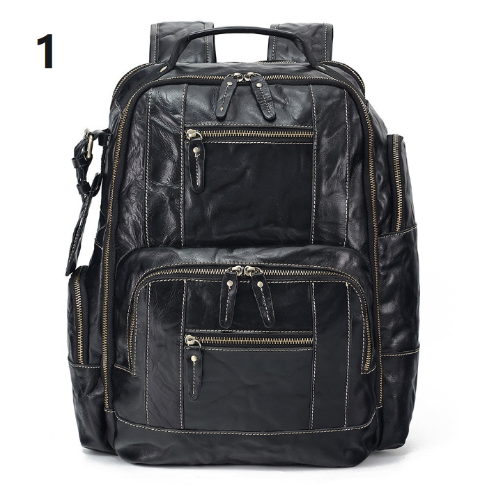 レザー製 リュックバッグ 肩掛けバッグ  バックパック 本革 出張 通勤 旅行バッグ