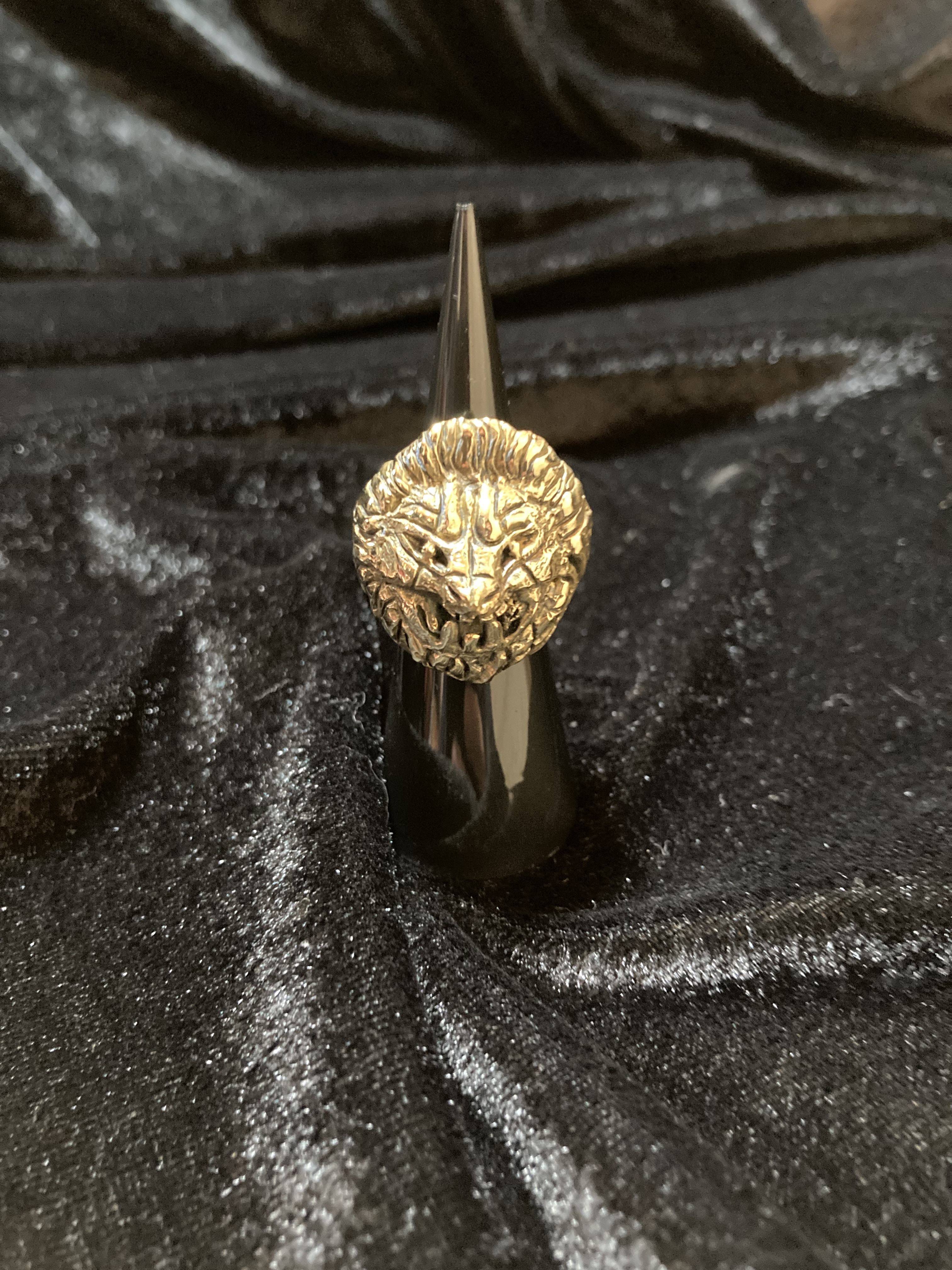 金色のライオンRING 真鍮