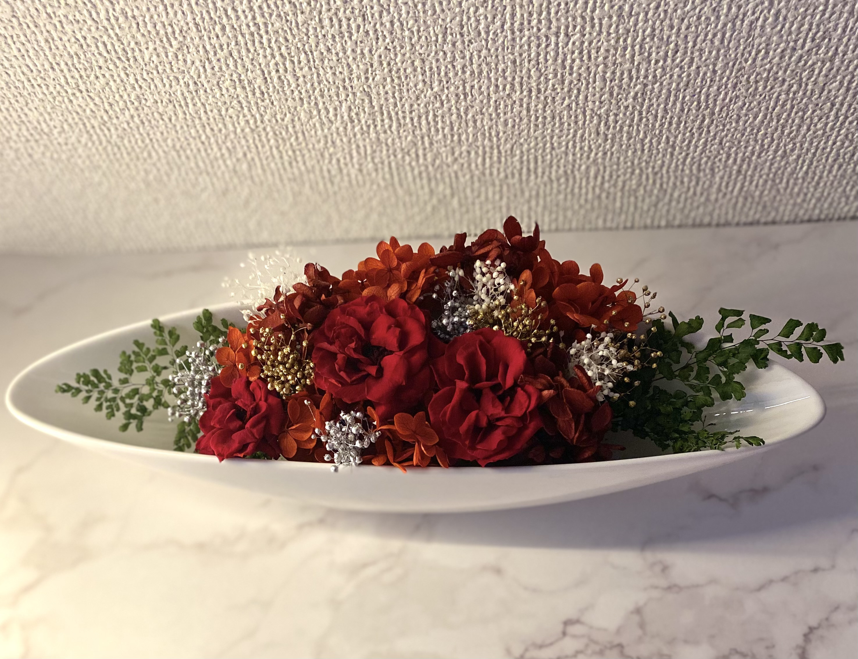 プリザーブドフラワーアレンジメント