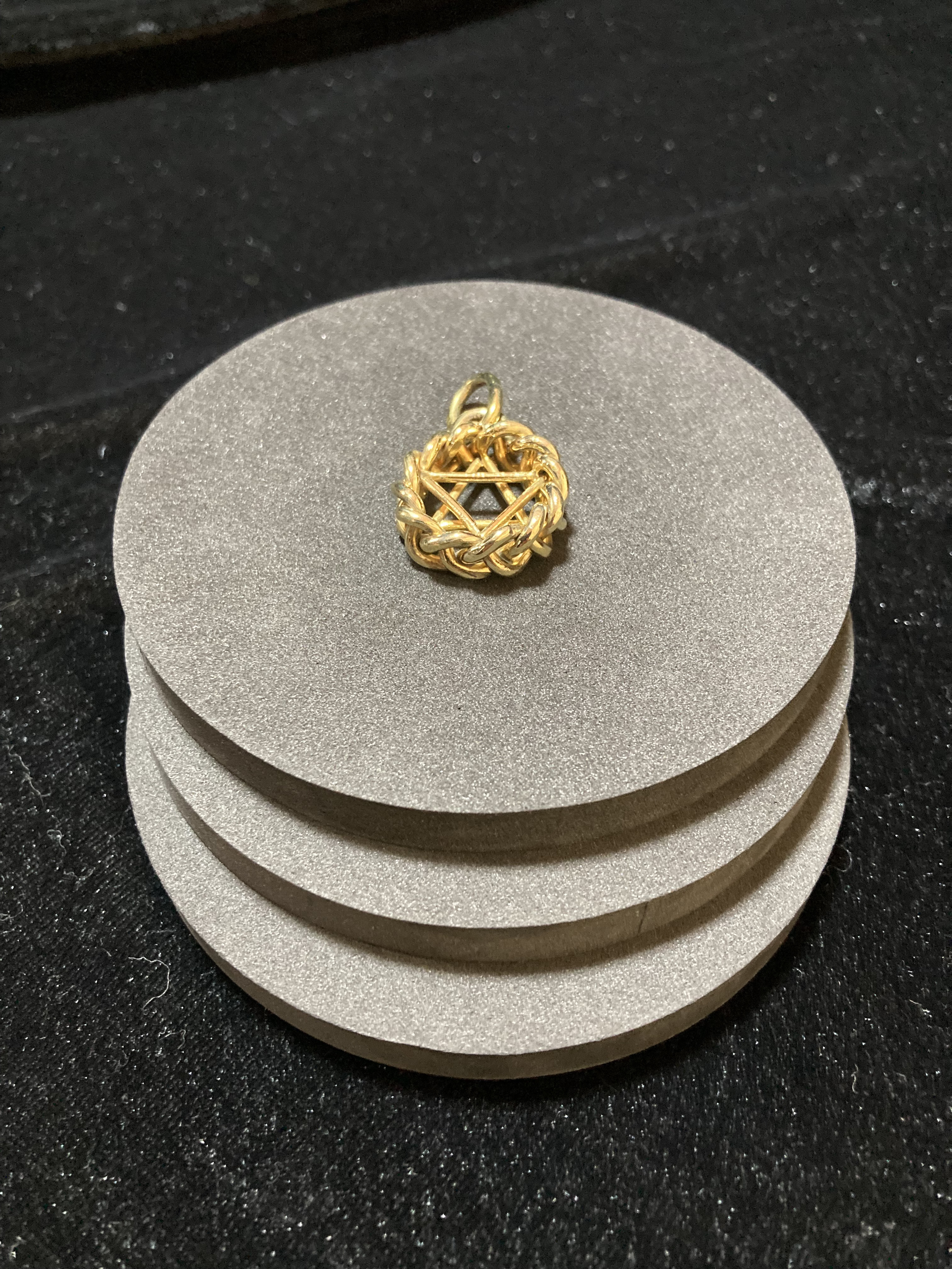 六芒星Pendant 真鍮