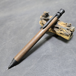 花梨瘤杢 紅白 ウッドシャープペンシル【送料・ギフトボックス無料