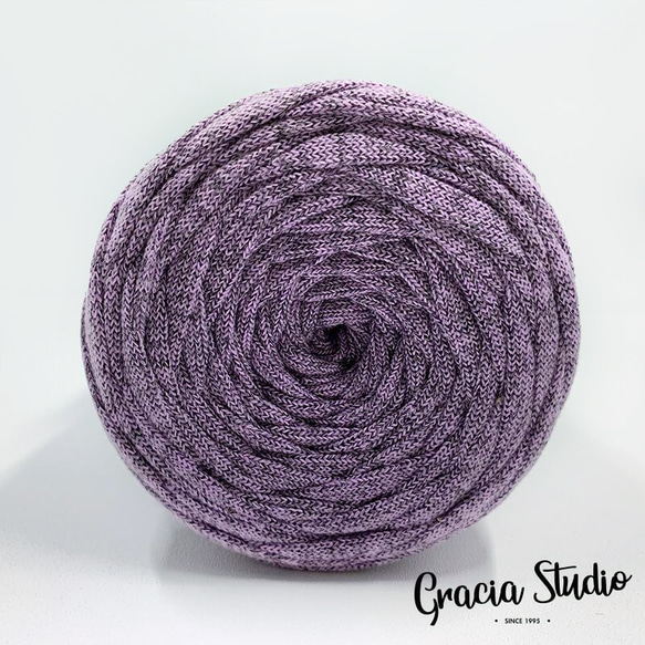 半額セール　カシミヤヤーン　約62m　300±10g　パープル 3枚目の画像