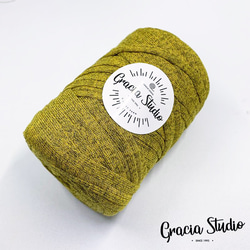 半額セール　カシミヤヤーン　約62m　300±10g　イエロー 2枚目の画像