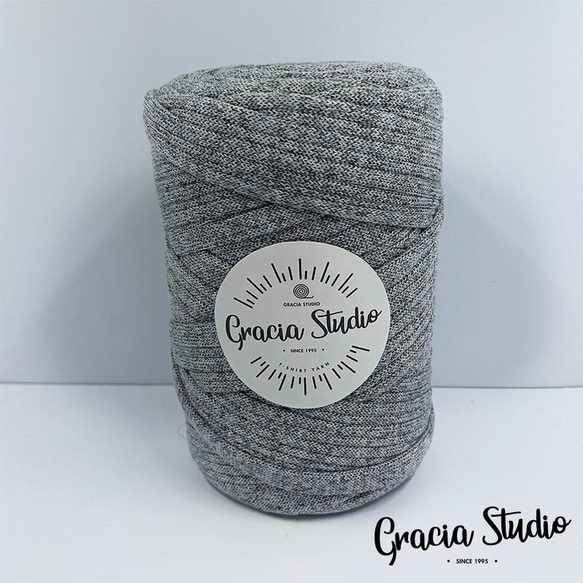 半額セール　カシミヤヤーン　約62m　300±10g　グレー 1枚目の画像