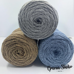 半額セール　カシミヤヤーン　約62m　300±10g　ベージュ 3枚目の画像