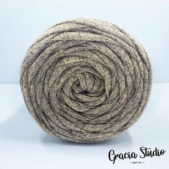 半額セール　カシミヤヤーン　約62m　300±10g　ベージュ 2枚目の画像