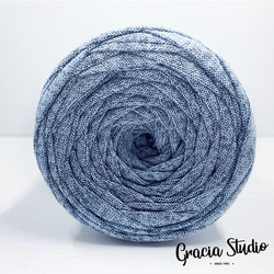 半額セール　カシミヤヤーン　約62m　300±10g　ブルー 2枚目の画像