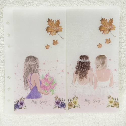 No.26 girl saving リフィルバインダー貯金韓国 その他雑貨 sora 通販