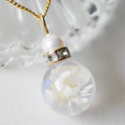 煌めく雪の結晶の雪だるまjewelryピアス/イヤリング ピアス（フック